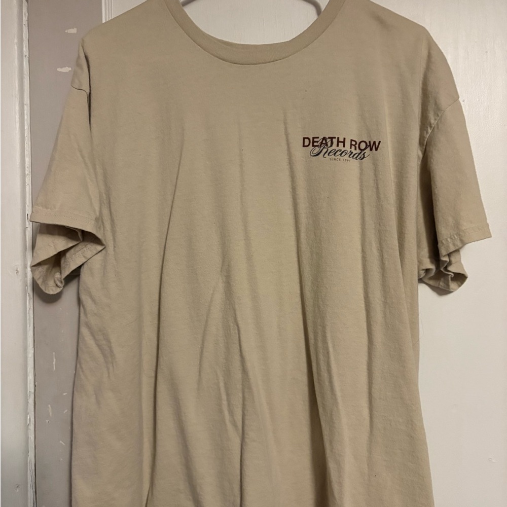 Death row records graphic tee